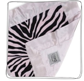 luxe blanket safari zebra