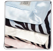 safari zebra luxe blanket