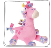 taggies pastel soft giraffe